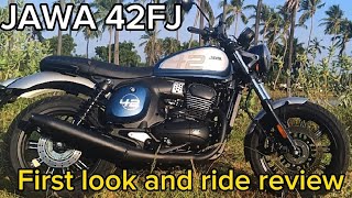 Jawa 42 FJ 2024 Detailed Review amp Riding Experience  Major updates  Price  Mileage Colours [upl. by Zusman]