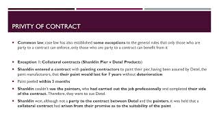 OCR Contract Law  Consideration amp Privity of Contract [upl. by Assedo]