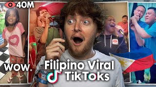 ARE THEY HUMAN Viral Filipino Singers on TikTok  Vocals Reaction [upl. by Esej]