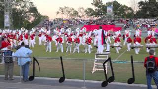 Bob Jones High School Marching Band  Hartselle 2011 [upl. by Tolliver]