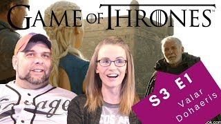 Game Of Thrones  S3 E1 Valar Dohaeris  Reaction  Review [upl. by Allesiram]