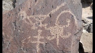 Viewing Ancient Petroglyphs from New Mexico [upl. by Lay]