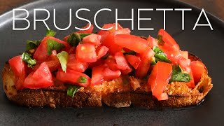 How to make Italian Bruschetta  Only 5 ingredients [upl. by Alur]