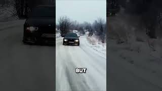 This guy crashed his BMW in snow [upl. by Aramaj]