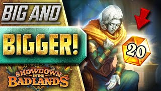 I found the BEST DECK play it before it gets NERFED  Hearthstone Showdown in the Badlands [upl. by Ycak460]