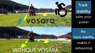 Benefits of Vosara Vorsatzrad  compare yourself  Rollstuhl Fahrtipps [upl. by Jordanna690]