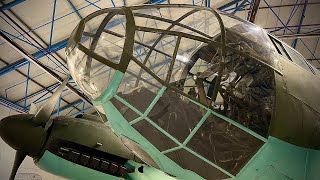 RAF MUSEUM LONDON  Heinkel He111 H20 Masterpiece of German manufacturing design [upl. by Nueormahc]