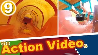 ACTIONVIDEO 9  WONNEMAR Wismar cooles Erlebnisbad mit 6 Riesenrutschen  awesome water park [upl. by Sakiv]