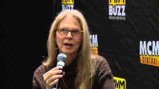 MyMBuzz Lindsay Wagner interview Liverpool [upl. by Ellette]