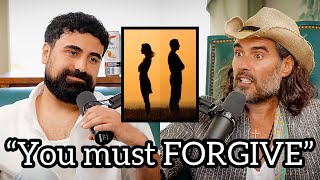 Russell Brand explains THIS about forgiveness  RussellBrand GeorgeJanko [upl. by Aihsekyw456]