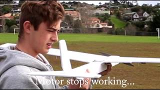 DIY Depron foam board RC plane 645g AUW [upl. by Penrod]