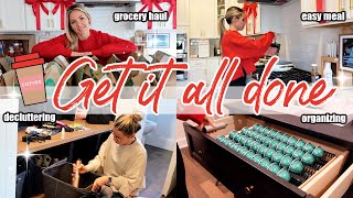 NEW GET IT ALL DONE LIFE UPDATE HEALTHY GROCERY HAUL EASY MEAL CLEAN amp DECLUTTER TIFFANI BEASTON [upl. by Akiner]