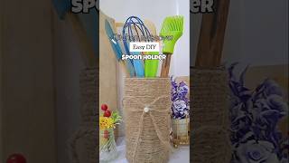 DIY Spoon Holder diycrafts diyideas [upl. by Yrrat169]