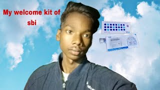 My SBI welcome kit statebankofindia viralvideo [upl. by Elwood]