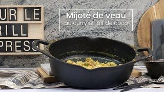 Mijoté de veau au curry et lait de coco [upl. by Stacia582]