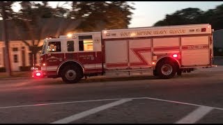 SOUTHAMPTON NY FIRE RESCUE 19 RESPONDING [upl. by Daub]