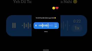 Kisi ke dil mein baske usko tadpana😔Yeh Dil Tum Bin Kahin Lagta Nahin😔M Rafi 😔Lata M song by Salman [upl. by Sawyere621]