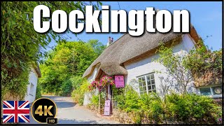 Cockington Village  Summer Walking  Probably one of the most Beautiful Villages in Devon  4K 2024 [upl. by Mahla]