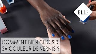 Comment bien choisir sa couleur de vernis à ongles ┃ELLE Manucure [upl. by Nivlam]