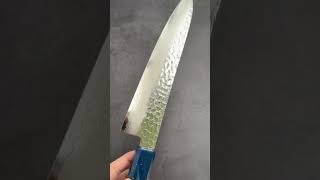 Sakai Takayuki Saiseki VG10 Gyuto DamascusTsuchime 210mm [upl. by Reisfield]