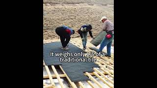 How to install the stone coated metal roof tiles [upl. by Lil]