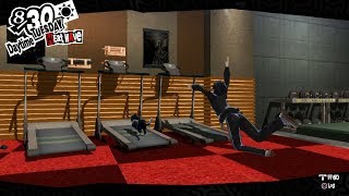 Persona 5  Gym Treadmill Running Fail HQ [upl. by Soma]