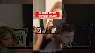 Did Corinna Kopf just FINISH live on stream😳 corinna streamer trending viralvideo shorts [upl. by Edgard]