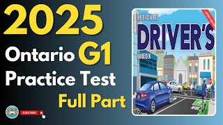 Ontario G1 Practice Test Full Part  Rules  Canadian Driver Knowledge Tests [upl. by Geirk705]