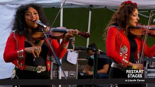 Allwoman mariachi band Flor de Toloache performs quotBesos De Mezcalquot on The GREEN at Lincoln Center [upl. by Vite]