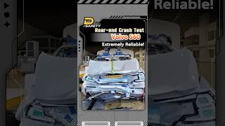 Rearend Crash Test Volvo S60 crashtest safetyfirst crash volvo [upl. by Ennyroc]