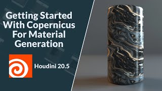 Getting Started with Copernicus for Material Generation  Intro to COPs  Houdini 205 [upl. by Ihskaneem]