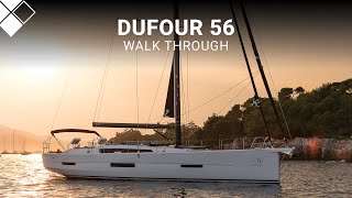 Dufour 56 Walkthrough  The Yacht Sales Co [upl. by Yrtua]