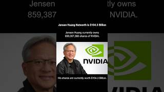 Jensen Huang is currently worth 1043 Billion [upl. by Semreh]