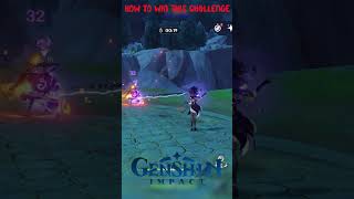 60 SEC CHALLENGE  GENSHIN IMPACT [upl. by Tedman863]