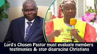 Why Lords Chosen Pastor must evaluate members testimonies  Pastor Ojo James Amode [upl. by Caplan84]