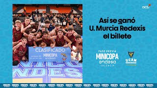 UCAM Murcia Redexis se clasifica para la Minicopa Endesa 2023  Fase Previa Minicopa Endesa 2022 [upl. by Wun]