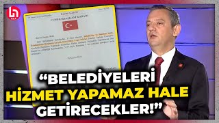 VAY ERDOĞAN VAY Erdoğanın CHPli belediyelere kıskacının sebebi meğer buymuş Özgür Özel açıkladı [upl. by Suirred]