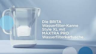 Wasserfilterkanne BRITA Style XL [upl. by Balbur296]