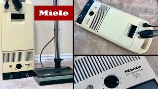 Vintage Miele S224 With Electro Head Unboxing amp First Look [upl. by Drofhsa467]