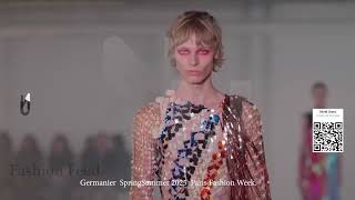 NIVEL UNNO SABRINA GABRENAS Germanier SpringSummer 2025 Paris Fashion Week 23 11 24w [upl. by Ayotl]