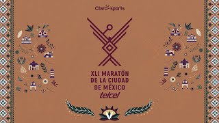 Maratón de la Ciudad de México Telcel 2024 en vivo [upl. by Asertal]