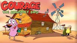 COURAGE THE COWARDLY DOG THEME SONG REMIX SPED UP [upl. by Aciraj948]