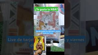 ¿ES LA NBA mejor que el FUTBOL cards nba chicagobulls celtics estadosunidos panini [upl. by Hilar]