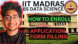 How to Register for IIT Madras BS Data Science Qualifier Exam Application Form Filling Guide [upl. by Cran312]