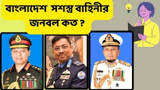 Bangladesh Armed Forces Personnel 2024।Military Power Comparison [upl. by Jahncke]