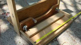 wooden book binding machine [upl. by Enitsuga]