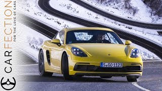 Porsche 718 Cayman GTS Did We Find The Greatest Road In The World  Carfection [upl. by Rubbico543]