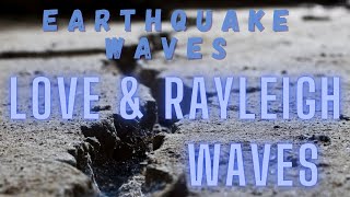 Seismic Waves Love amp Rayleigh Waves Demonstration [upl. by Lebanna166]