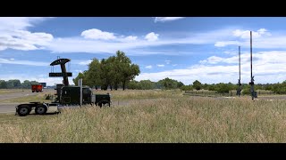 American Truck Simulator  Train Compilation [upl. by Gnahk]