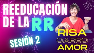 Trabajamos la RR Sesión 2 dislalias pronunciación rotacismo ejerciciosR estimulación rr [upl. by Finbur]